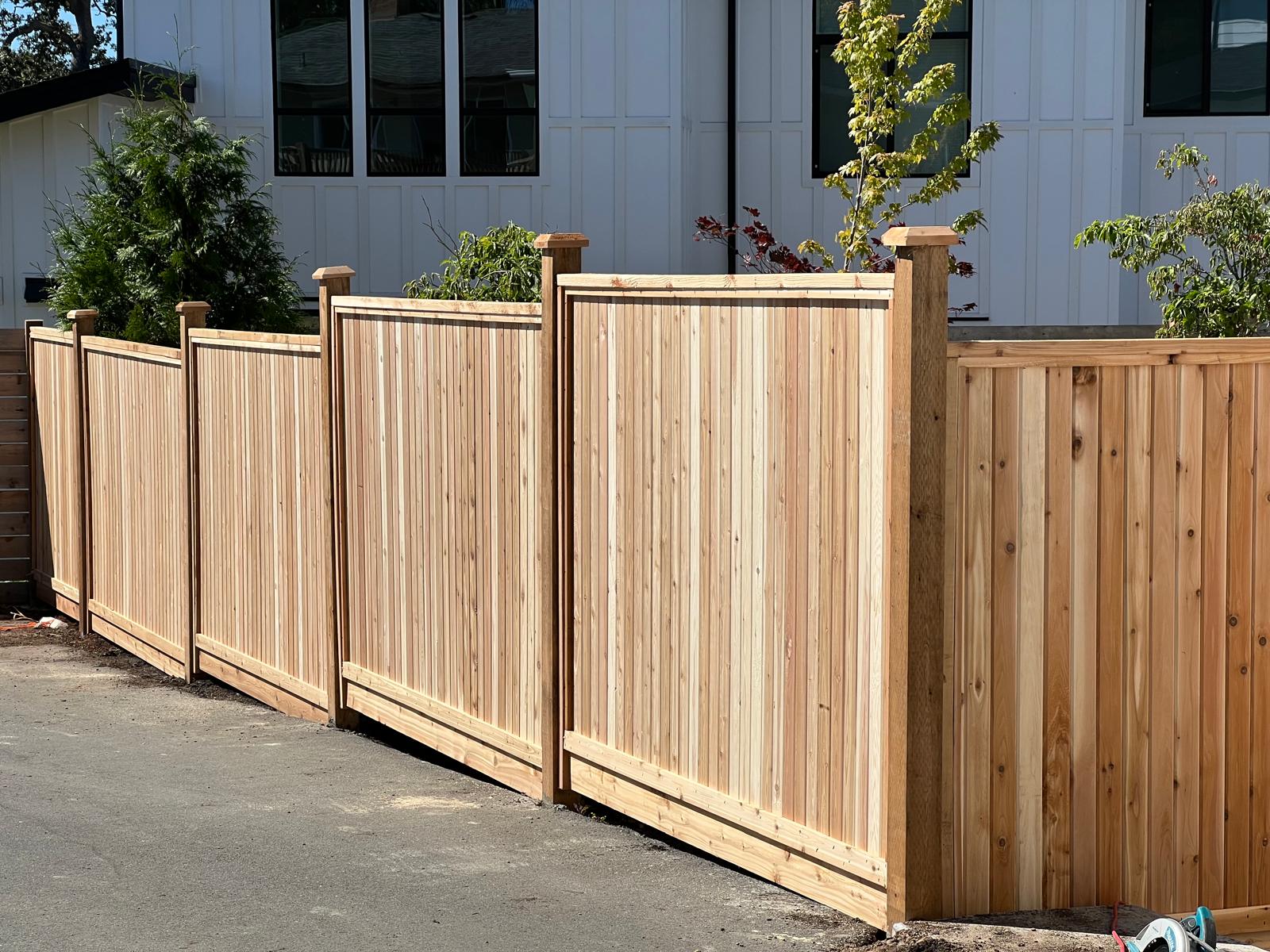 Custom wood fencing and cedar fence installation solutions near you