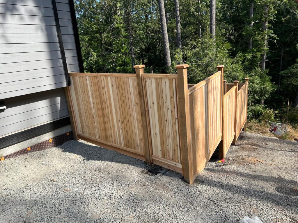Custom cedar and wood fencing solutions in Port Moody, BC Canada- GCF